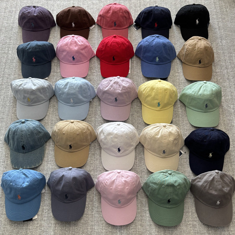 2025新款外贸rl拉夫帽子棒球帽男女鸭舌帽polo运动小马标刺绣情侣,服饰配件/皮带/帽子/围巾,帽子,淘宝优惠券,粉丝福利购,淘宝优惠卷