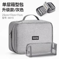 This multi-functional data cable storage bag, notebook charger, mouse, mobile power cord storage box, digital bag, DJI Pocket3/4 full set of headphones, USB flash drive, USB shield, power bank, large capacity thumbnail 7