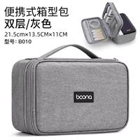 This multi-functional data cable storage bag, notebook charger, mouse, mobile power cord storage box, digital bag, DJI Pocket3/4 full set of headphones, USB flash drive, USB shield, power bank, large capacity thumbnail 3