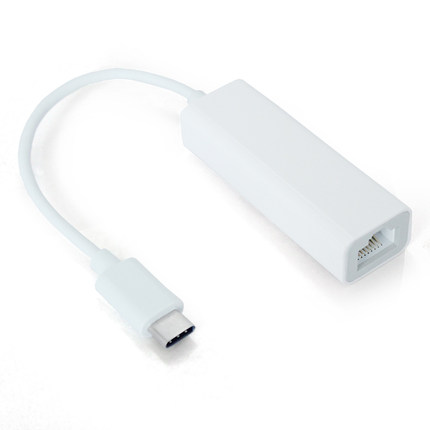 usb3.1网卡 type-C转USB3.0hub+网卡macbook12寸USB网卡hub转换线
