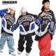 演出服装 SWAG儿童街舞潮服嘻哈hiphop童装 潮牌酷帅气男童街舞套装