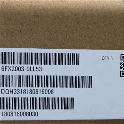 全新原装V90伺服抱闸电缆接头6FX2003-0LL53 单个