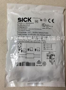 德国sick施克GL6G-N1212 GL6G-N1211 1060811光电开关假一罚十