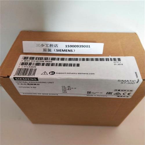 S7-300 6ES7313-6CG04-0AB0 CPU313C-2DP带MPI 的紧凑型CP