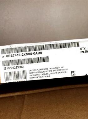 原装现货6ES7 416-2XN05-0AB0CPU 416 6ES7 416-2XN05-0AB0