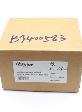 原装全新KUBIER库伯勒编码器8.5863.1200.G321.S028.K018