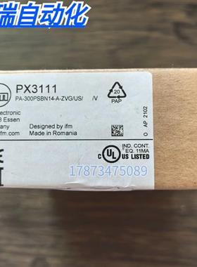 全新原装正品 IFM PX3111 压力传感器 实物拍摄 现货销售