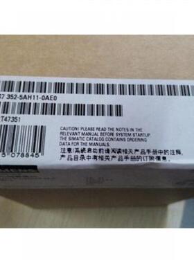 S7-300模块6ES7 352-5AH11-0AE0中央处理器FM352带PNP输出