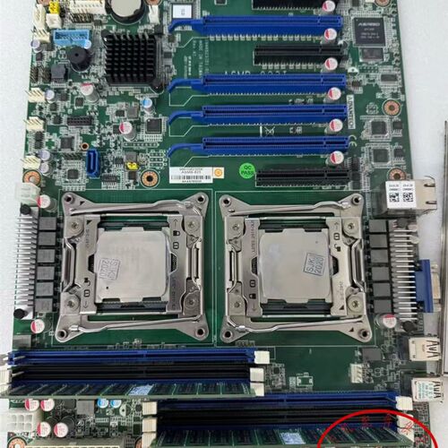 研华 伺服器主板 ASMB-823配CPU  议价出