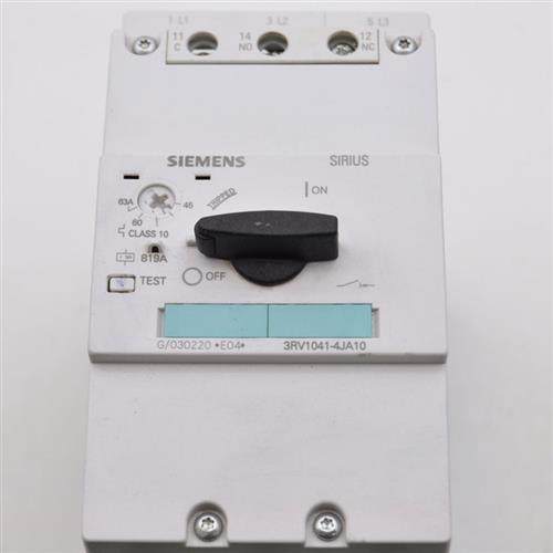 德国马达保护开关 电动机断路器 3RV1011-0DA10 0.22-0.32A