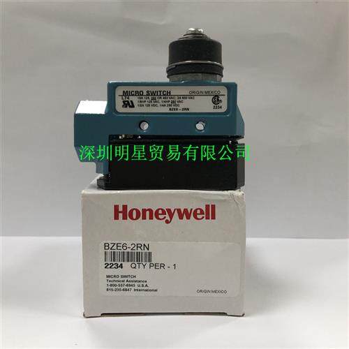 美国honeywell限位开关BZE6-2RN原装正品假一罚十