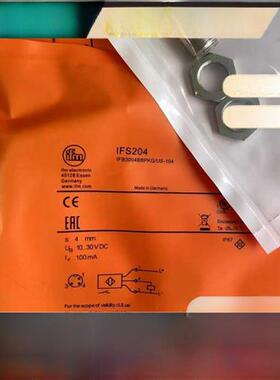 全新IFM易福门接近开关IFS200 IFS201 IFS203 IFS204 IFS205现货