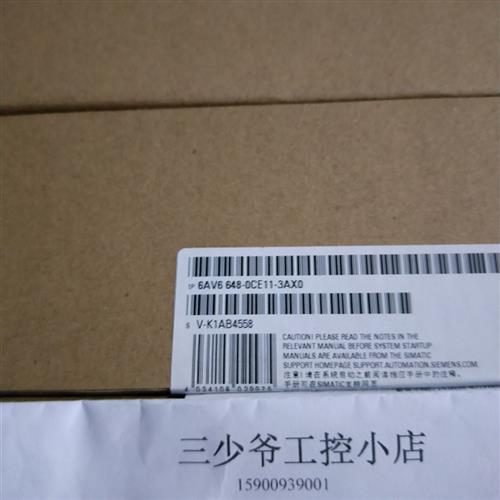 6AV6648-0CE11-3AX0 10寸触摸屏 SMART 1000IE V3触摸屏
