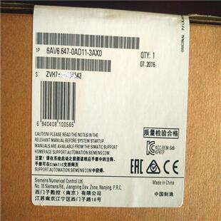 KTP600PN精简面板6AV6647 3AX0 6AV6647 0AD11