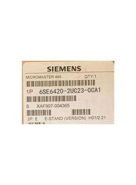原装6SE6420-2UC23-0CA1 MM420变频器3kW200-240v 无滤波器