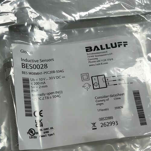 (BES05KH) BES M12MG1-PSC80B-S04G巴鲁夫感测器/电感式接近开关
