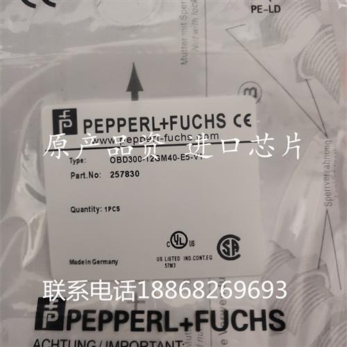 全新现货倍加福传感器开关 OBD300-12GM40-E5-V1 质量保证1年欢迎