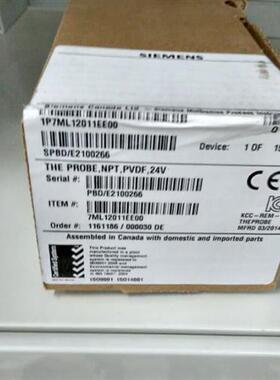 7ML1201-1EE00探头超声物位物位计用于液体和浆体24VDC3 线