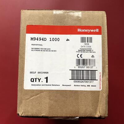 美国honeywellM9494D1000电动执行器原装正品假一罚十