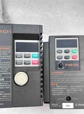 变频器FVR0.1 0.2 0.4 0.75C9S2-2/7JE拆机检测OK提供技术