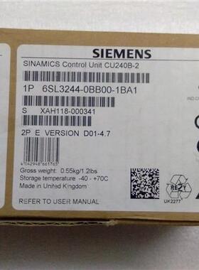 G120控制单元CU240B-2原装6SL3244-0BB00-1BA1 现货