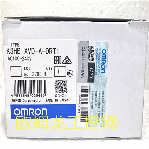 K3HB-XVD-A-DRT1 AC100-240面板表全新原装未拆封现货