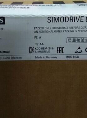 6SN1123-1AB00-0BA2 伺服驱动器功率模块2-轴25A