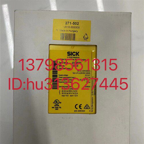 优价Sick 西克 安全传感器 UE10-3OS3D0 原装正品