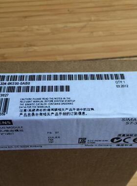 6ES7334-0KE00-0AB0 S7-300模拟量模块6ES7 334-0KE00-0AB0