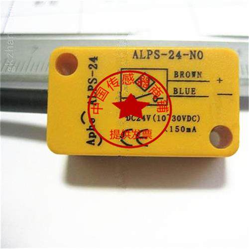 现货Aphe扁平形电感式传感器ALPS-24-NO两线常开感应金属