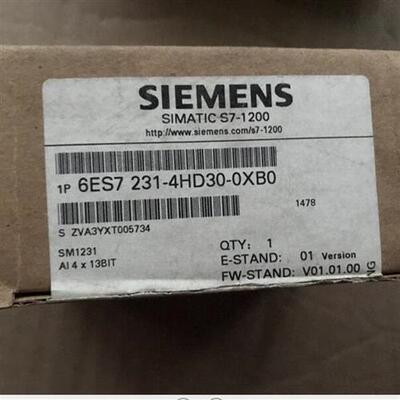 6ES7231-4HD30-0XB0SM1231模拟量输入模块6ES72314HD320XB0