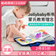jollybaby安静布书蒙特梭利早教婴儿撕不烂立体宝宝儿童益智玩具
