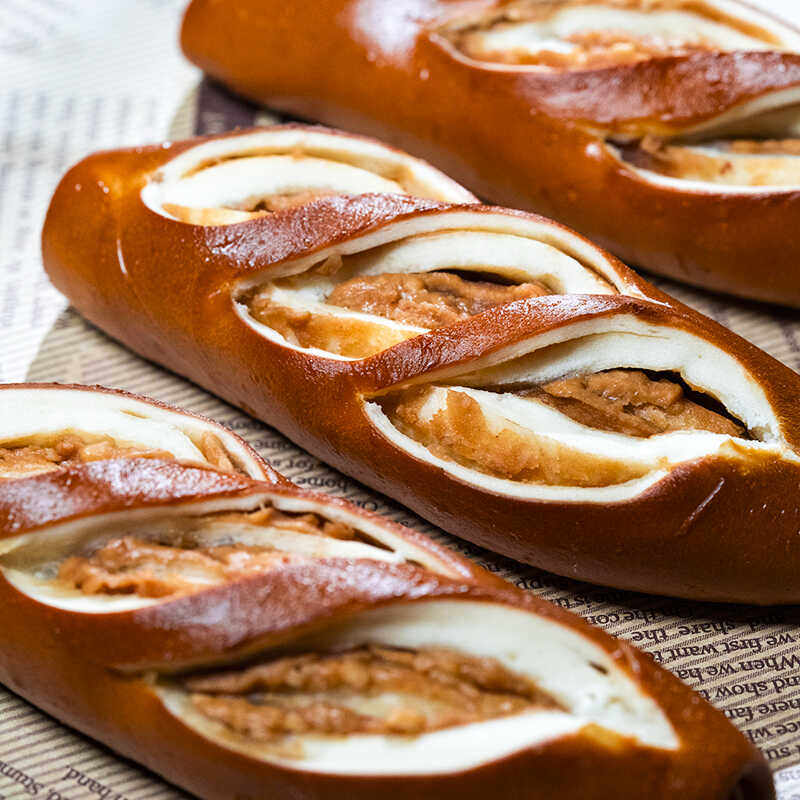 焙叔的店碱水面包花生酱碱水棒代餐轻食易饱腹网红食品烘焙手作,零食/坚果/特产,欧式面包,淘宝优惠券,粉丝福利购,淘宝优惠卷