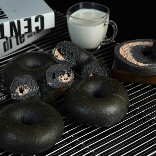 草莓奶酪贝果面包焙叔手作面包