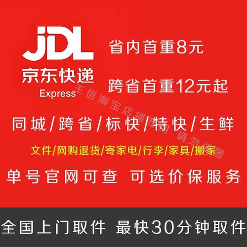 京东快递代下单文件快递代发 京东大件物流上门取件锂电池寄快递
