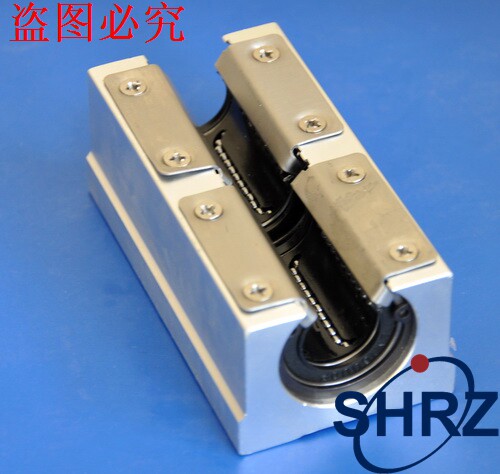 加长开口直线滑动轴承 箱式单元滑块SBR12/16/20/25/30/35/40LUU