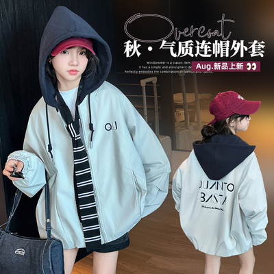 女童外套春装2025新款