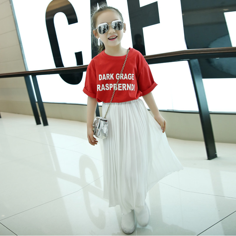 Jupe enfant en mousseline de soie - Ref 2048188 Image 3