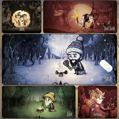 饥荒don'tstarve游戏周边鼠标垫