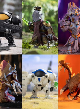 星际争霸2游戏周边手办凯瑞甘吉姆雷诺泽拉图摆件公仔盲盒现货