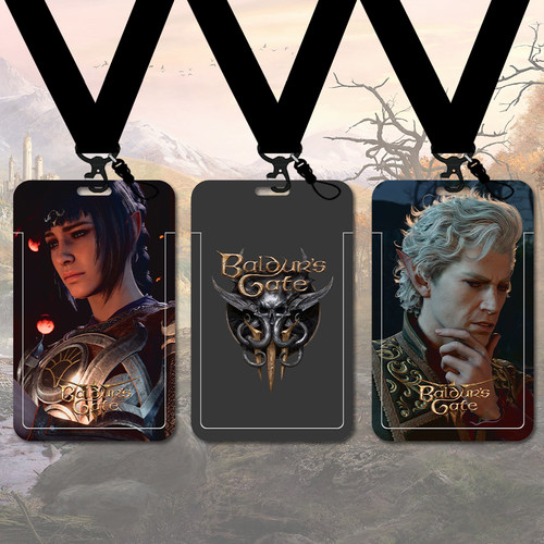 博德之门3卡套校园卡高清印制