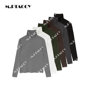 打底衫 桃桃家 超细纱线高领长袖 上身无感美妙体验 1126 天鹅颈