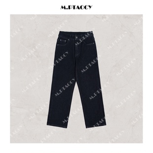 桃桃家-【万能牛】重磅怒推 持续锁温超大弹力墨蓝烟管牛仔裤1076