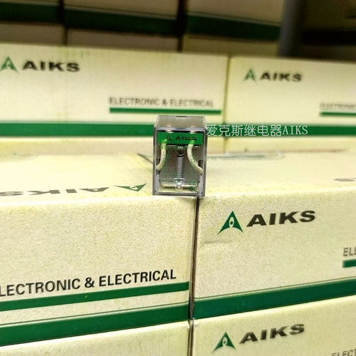 AIKS爱克斯继电器ARL2F-P焊接式焊线路板8脚10A电流尖脚 - 封面