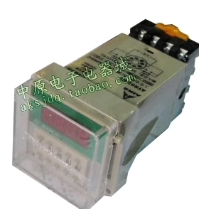 原装AIKS爱克斯时间继电器ATR02-B2电压12V24V 0.01S-99H99M