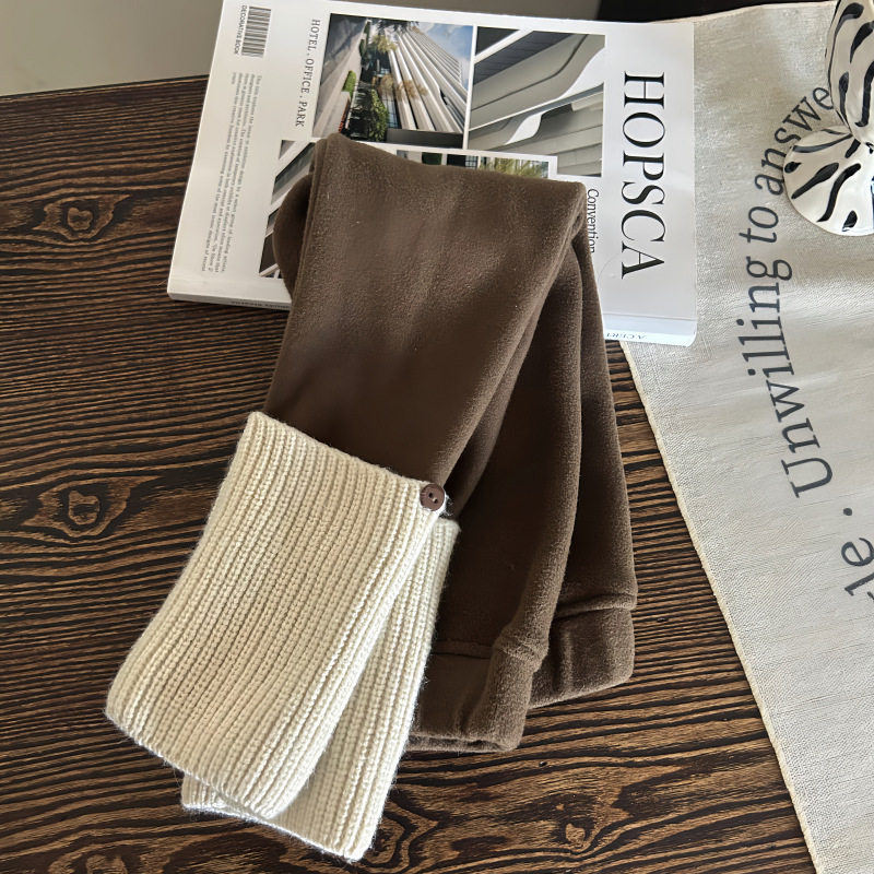 韩版女童加绒打底裤24