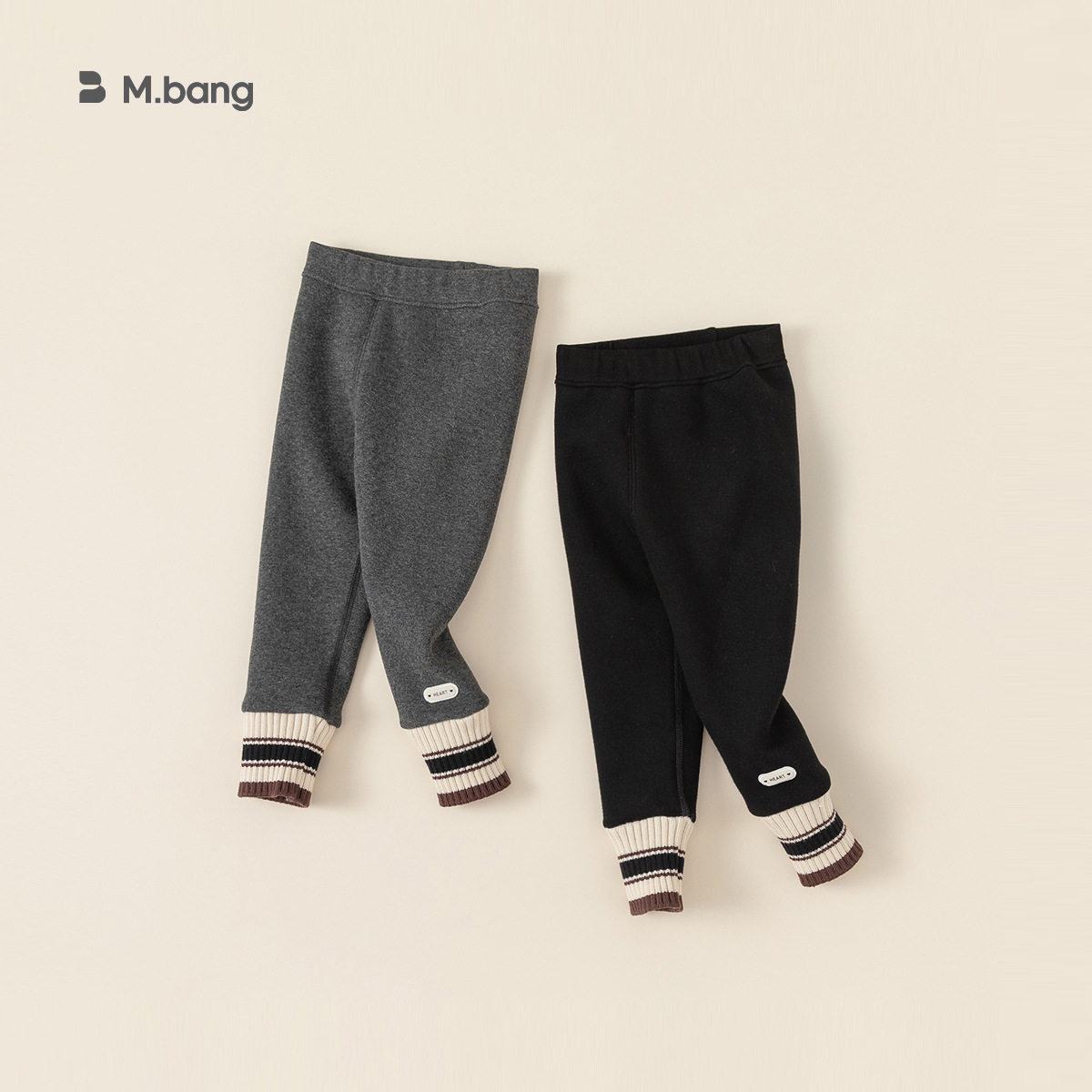 宥宝童装加绒女童打底裤