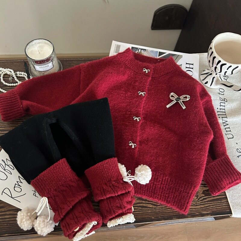 韩版女童冬装套装4243