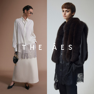 究极奢料法蕾桑蚕丝羊毛奢美刺绣衬衫 安上THE AES｜秘境如画展开