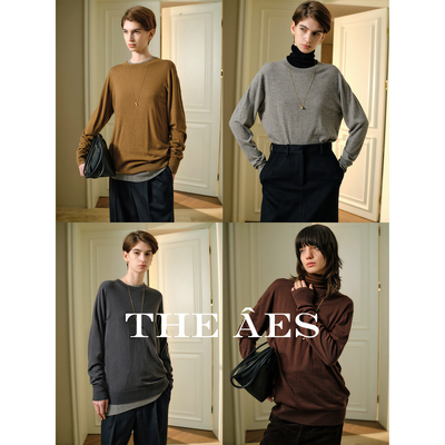 安上THEAES通勤叠穿山羊绒